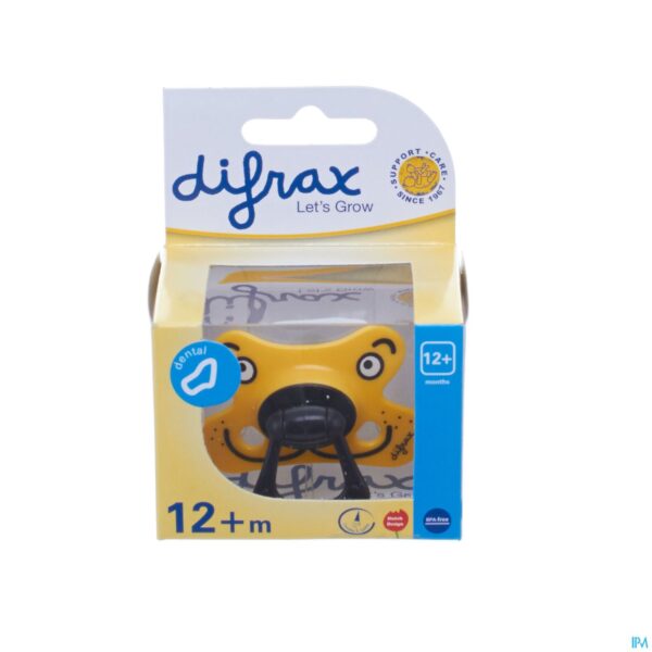 Packshot Difrax Fopspeen Dental Semi Filled 12m+ 346