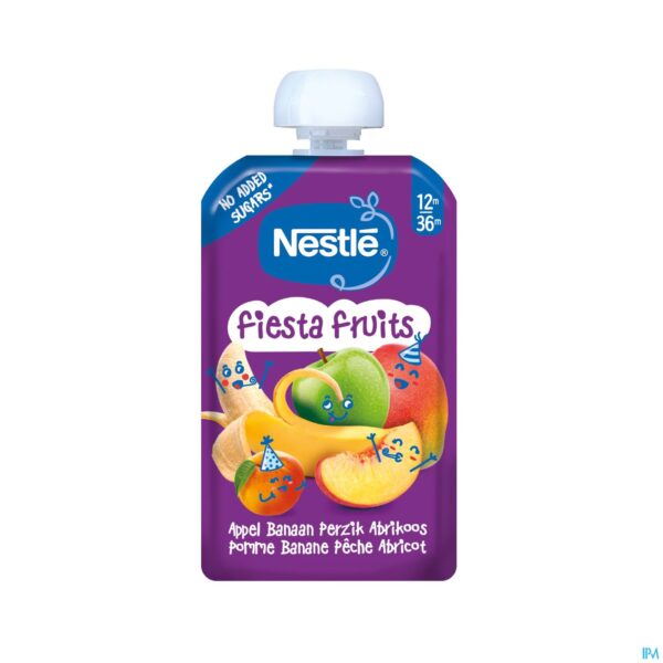 Packshot Nestle Baby Fiesta Fruits 110g