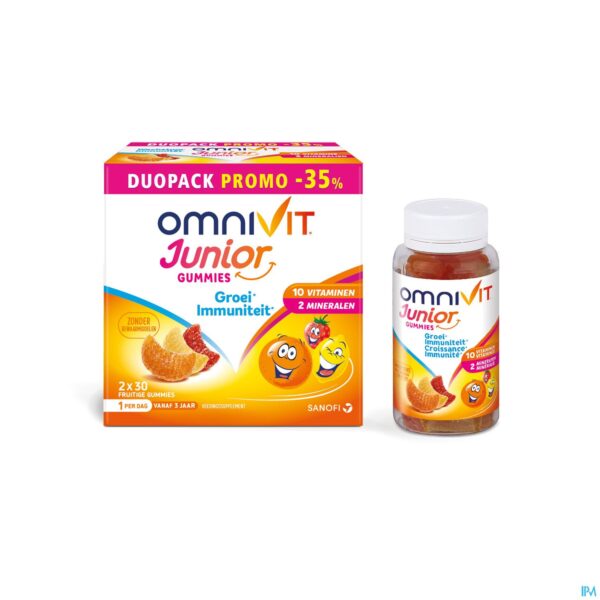 Productshot Omnivit Junior Gummies Duopack -35%