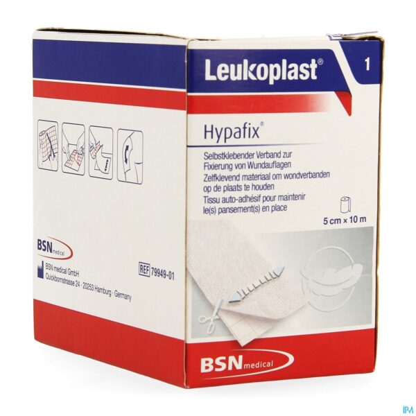 Packshot Hypafix 5cmx10m 1 Leukoplast