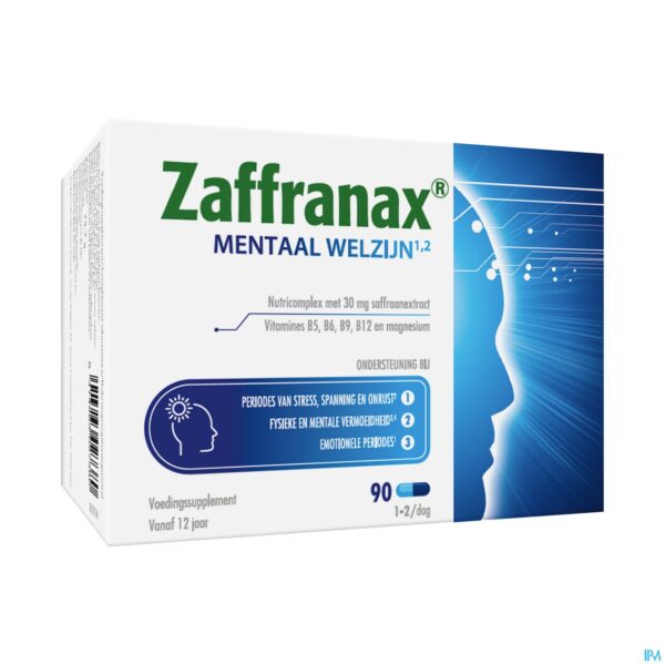 Packshot Zaffranax Caps 90 Nf