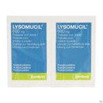 Productshot Lysomucil 600 Gran Sach 14 X 600mg