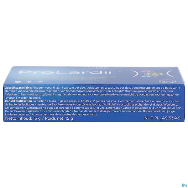 Packshot Prolardii Caps 20