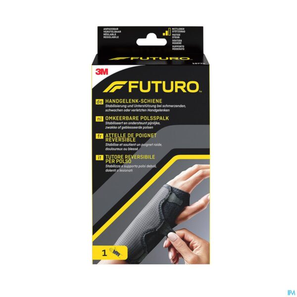 Packshot Futuro Omkeerbare Polsspalk 10770, Aanpasbaar