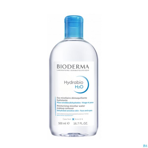 Packshot Bioderma Hydrabio H2o Micellaire Oplossing 500ml