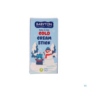 Packshot Babyton Natuurlijke Cold Cream Stick 20g