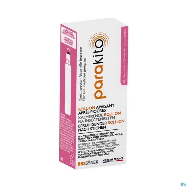 Packshot Para'kito Roller Voor Na Het Beten 5ml