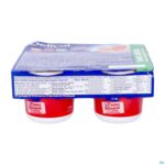 Packshot Delical Creme Dessert Hp-hc Z/suik. Aardbei 4x124g