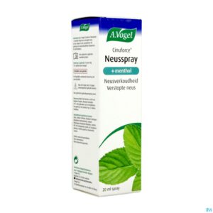 Packshot A.Vogel Cinuforce Neusspray Menthol 20ml