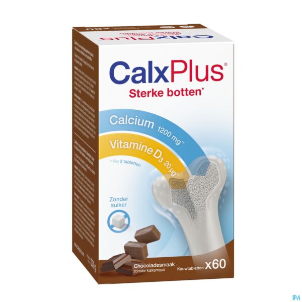 Packshot Calxplus Chocolade Tabl 60