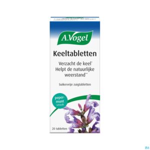 Packshot A.Vogel Keeltabletten 