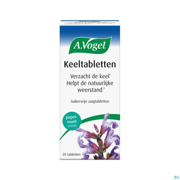 Packshot A.Vogel Keeltabletten Packshot A.Vogel Keeltabletten