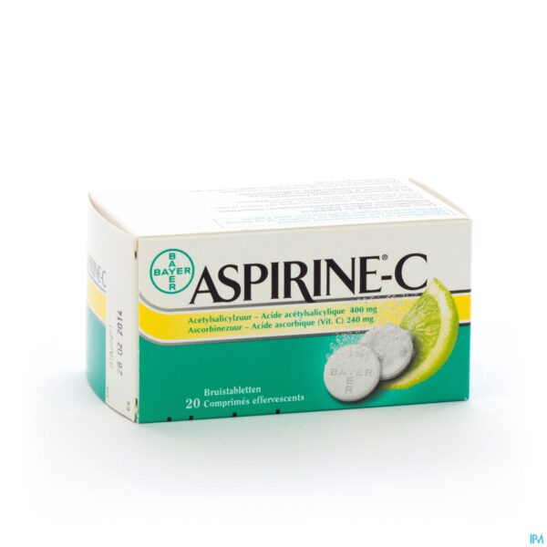 Packshot Aspirine C Eff. Comp. 20
