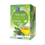 Packshot Biolys Groene Thee Sach 24