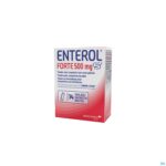 Packshot Enterol Forte 500mg Pdr Susp Drank Zakje 14