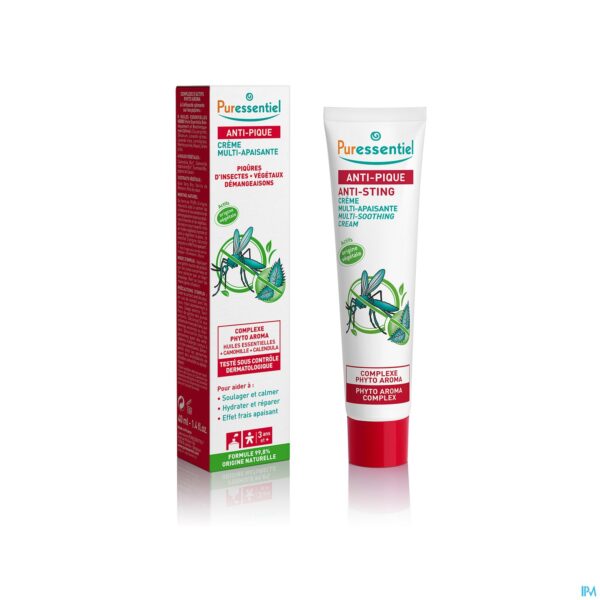 Productshot Puressentiel A/beet Creme Verzachtend 40ml