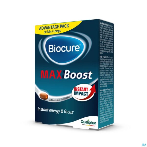 Packshot Biocure Max Tabl 30