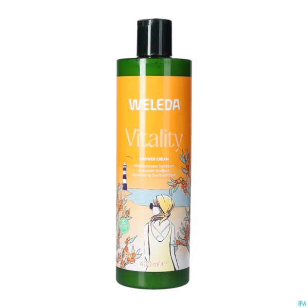 Packshot Weleda Vitality Douchecreme Duindoorn Fl 400ml