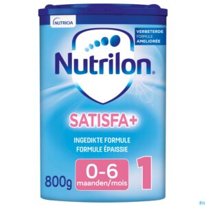 Packshot Nutrilon Verzadiging Satisfa+ 1 Easypack Pdr 800g