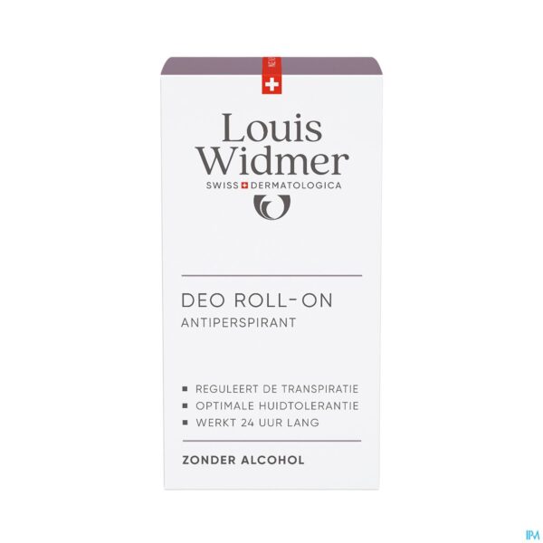 Packshot Widmer Deo Roll-on Antiperspirant 50ml