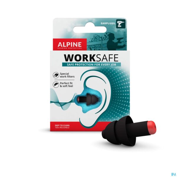 Productshot Alpine Worksafe Oordop 1p