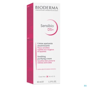 Packshot Bioderma Sensibio Ds+ Creme Gevoelige Huid 40ml