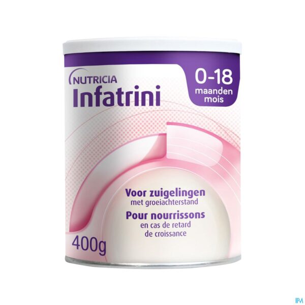 Packshot Infatrini 0-18m Pdr 400g Packshot Infatrini 0-18m Pdr 400g