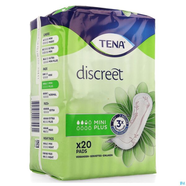 Packshot Tena Discreet Mini Plus 20