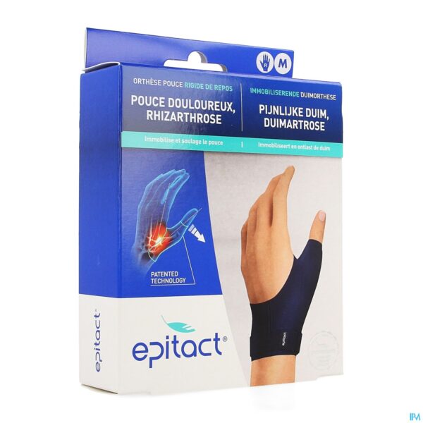 Packshot Epitact Immobiliserende Duimorthese Rechterhand M