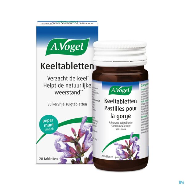 Productshot A.Vogel Keeltabletten