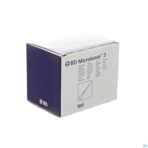 Packshot Bd Microlance 3 Naald 25g 1 Rb 0,5x25mm Oranje 100