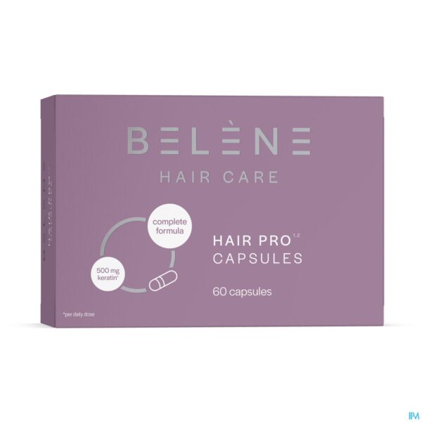 Packshot Belene Hair Pro Caps 60