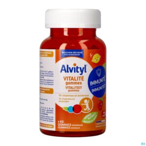Packshot Alvityl Vitaliteit Gummies 60