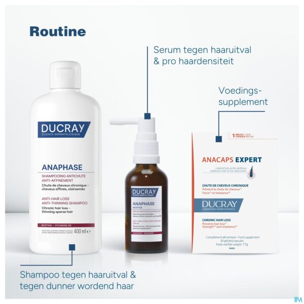 Lifestyle_image Ducray Anaphase Sh A/haartuival&verankering 400ml