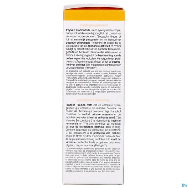 Packshot Physalis Proman Forte Tabl 30 Nf