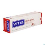 Packshot Vitis Anti-caries Tandpasta 31894
