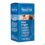 Packshot Nasofree Neusdouche Fl + 4 Zakjes