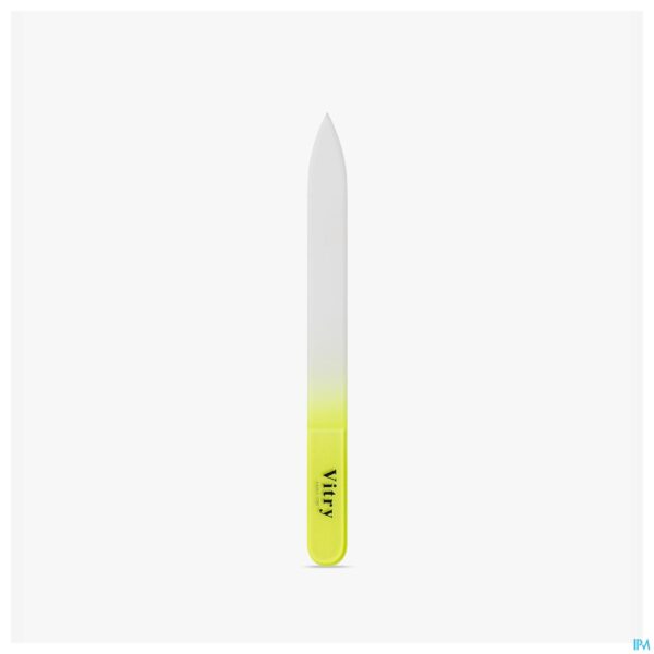 Lifestyle_image Vitry Glasvijl Heft In Fluo Geel