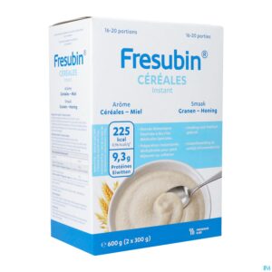 Packshot Fresubin Cereales Instant Honing 2x300g