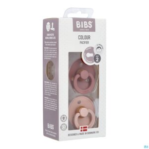 Packshot Bibs 2 Fopspeen Duo Woodchuck Blush