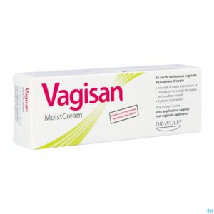 Packshot Vagisan Vochtinbrengende Creme 50g