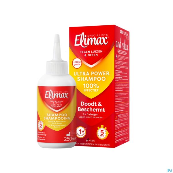 Productshot Elimax Shampoo Tegen Luizen Fl 250ml