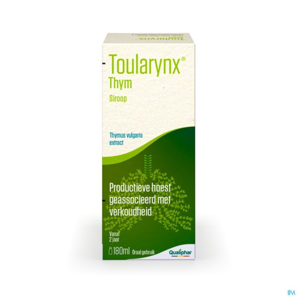 Packshot Toularynx Thym 180 ml siroop