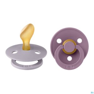 Productshot Bibs 2 Fopspeen Anatomic Duo Fossil/mauve