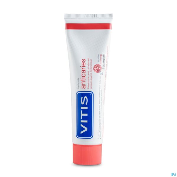Productshot Vitis Anti-caries Tandpasta 31894