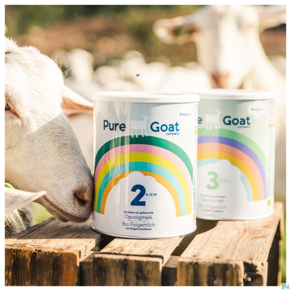 Lifestyle_image Pure Goat Opvolgmelk 2 Pdr 400g