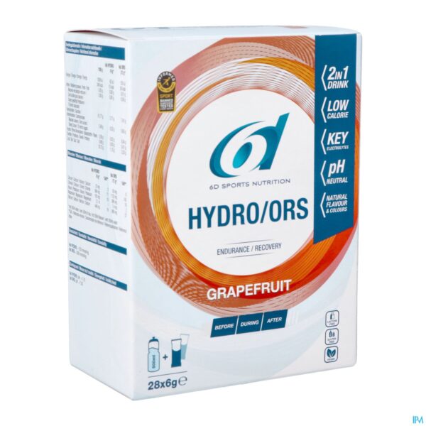 Packshot 6d Hydro Ors Grapefruit Zakje 28x6g