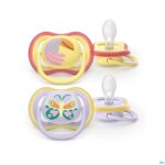 Productshot Philips Avent Fopspeen +0m Air Vlinder/krab 2