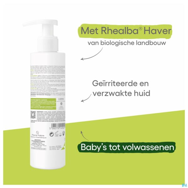 Lifestyle_image Aderma Dermalibour+ Cica Gel Schuimend 200ml