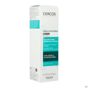 Packshot Vichy Dercos Verzorging Sh Sebum Regulerend 200ml